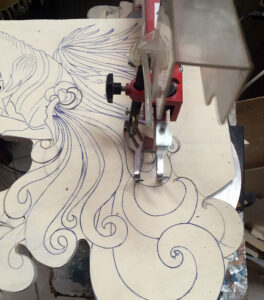 Taglio legno per Aquarius
