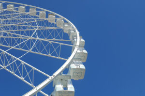 Particolare di ruota panoramica